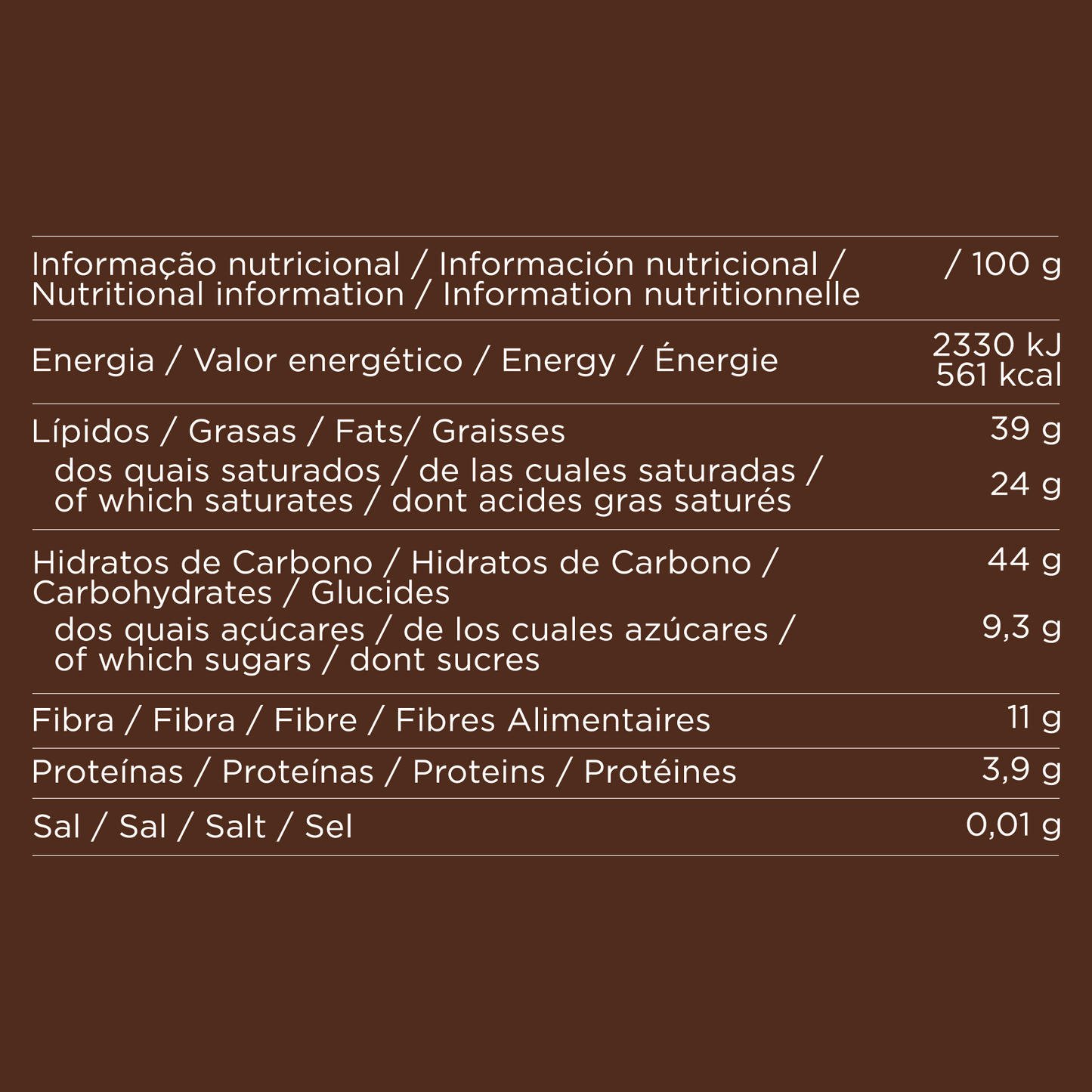 Mini Tabletes de Alfarroba e Amêndoa (Pack 60 x 12g)