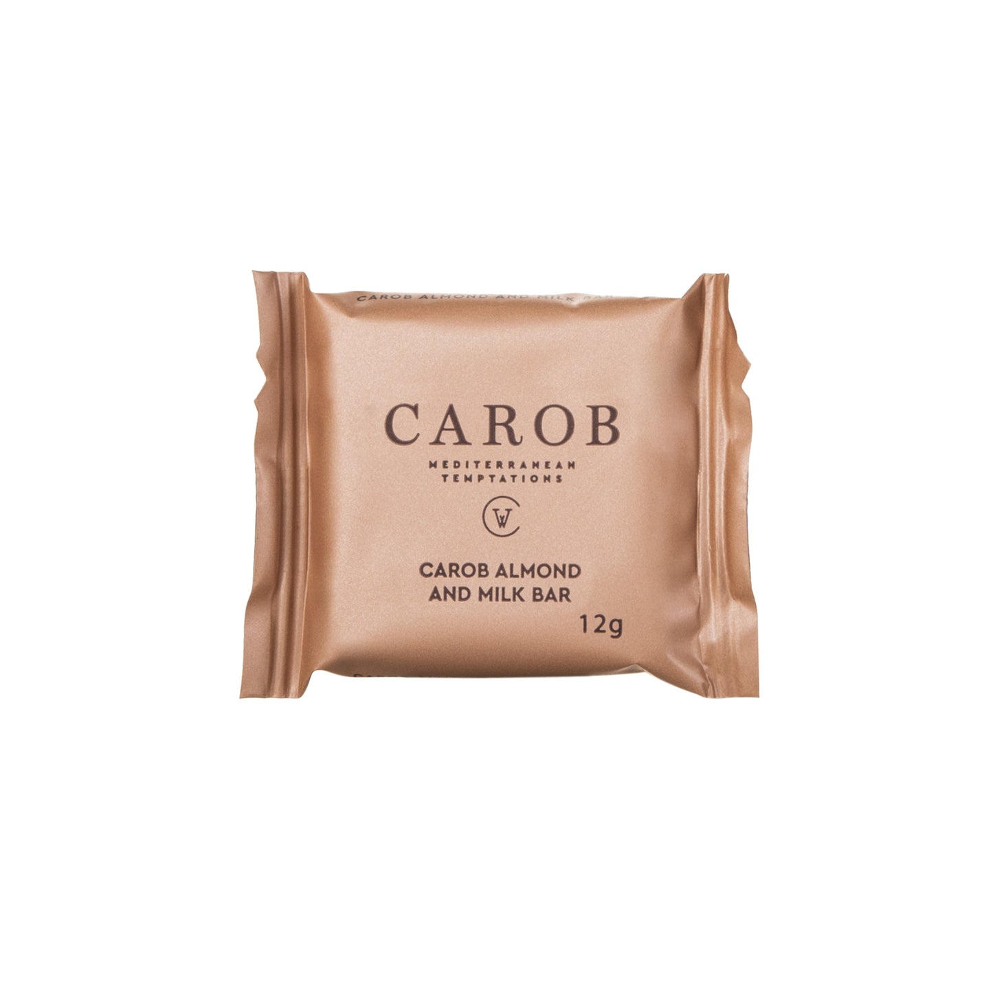 Carob, Almond and Milk Mini Bar (Pack 60 x 12g)