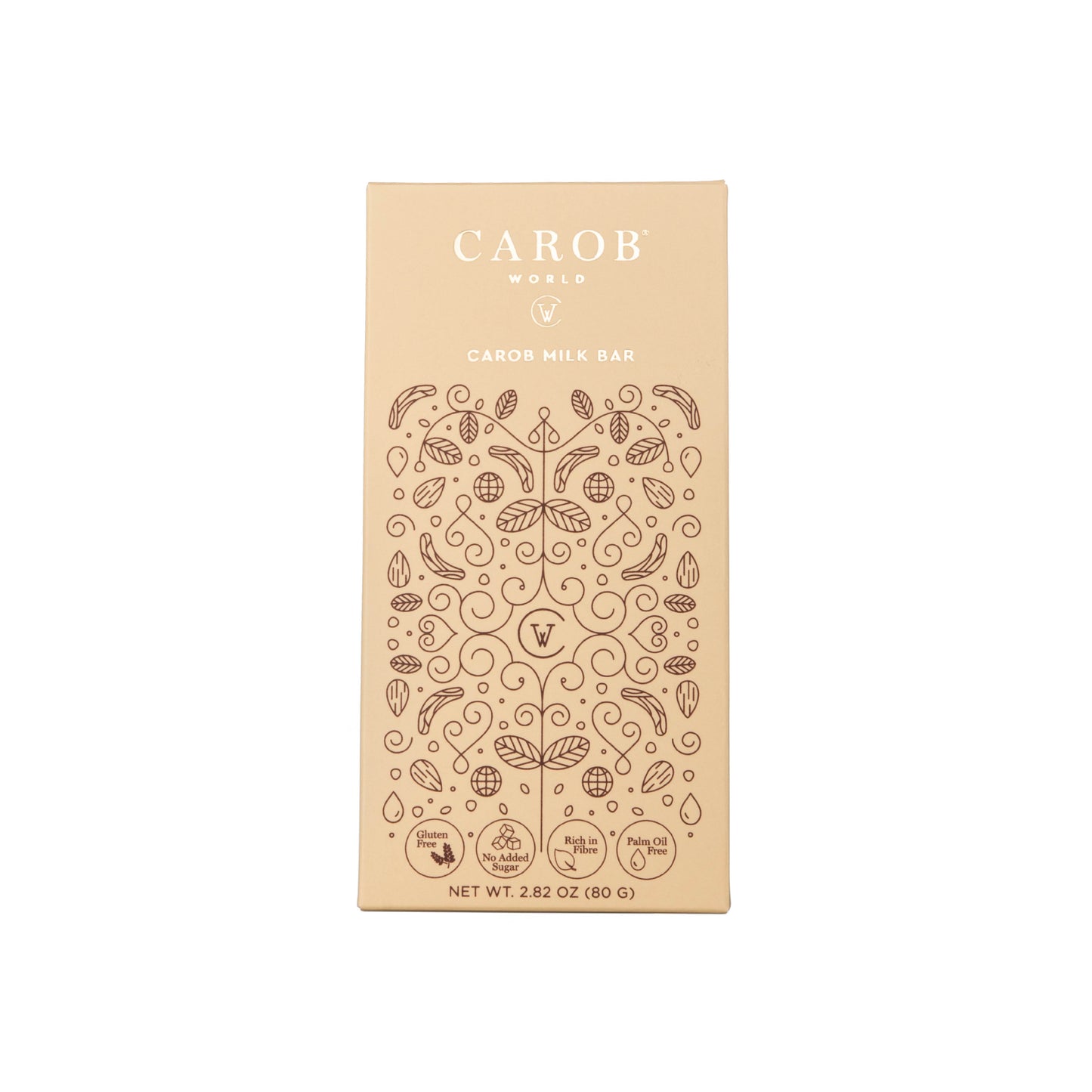 Tablete de Alfarroba e Leite (80g)