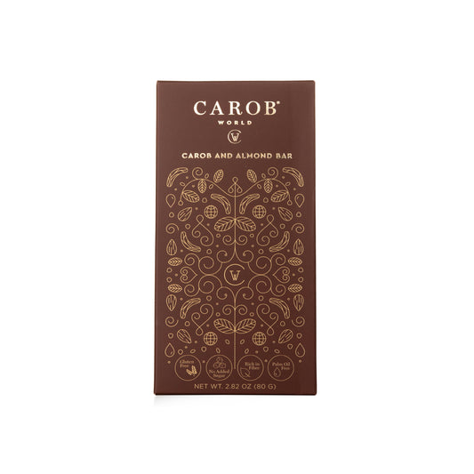 Tablete de Alfarroba e Amêndoa (80g)