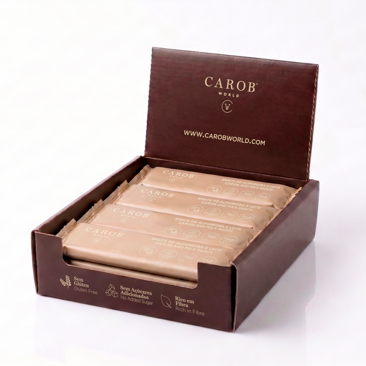 Carob and Milk Bar (Pack 20 x 36g)