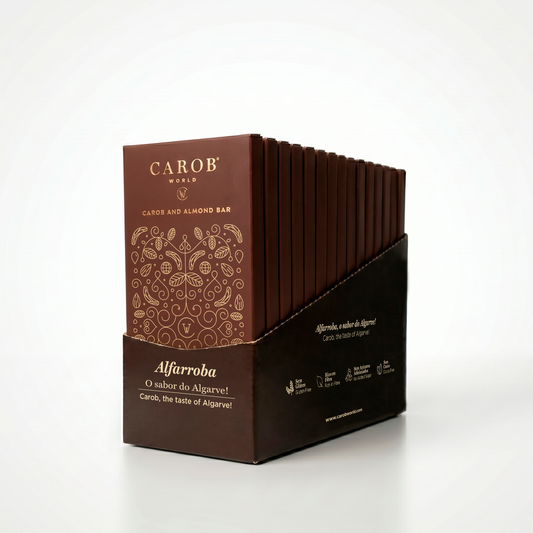 Tablete de Alfarroba e Amêndoa (Pack 15 x 80g)