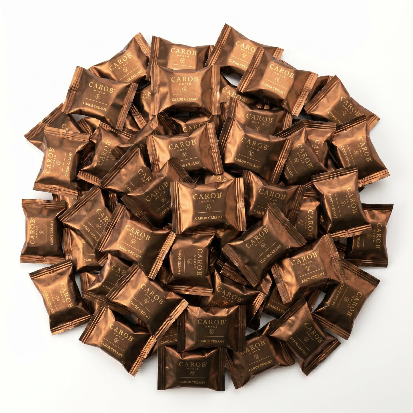 Bombons Carob Creamy (Pack 48 x 8g)