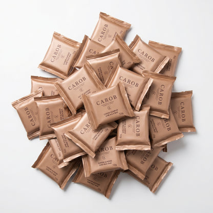 Carob, Almond and Milk Mini Bar (Pack 60 x 12g)