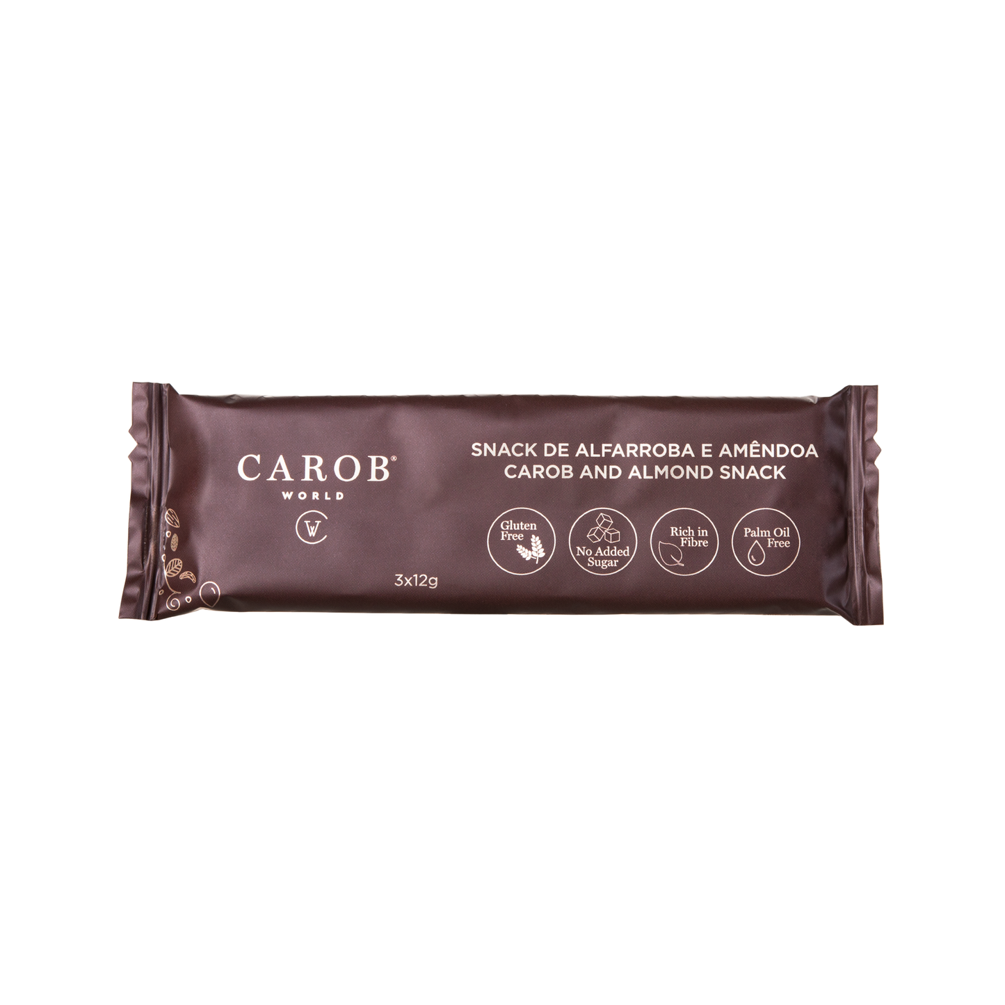 Snack de Alfarroba e Amêndoa (36g)