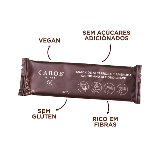 Carob and Almond Snack (36g)