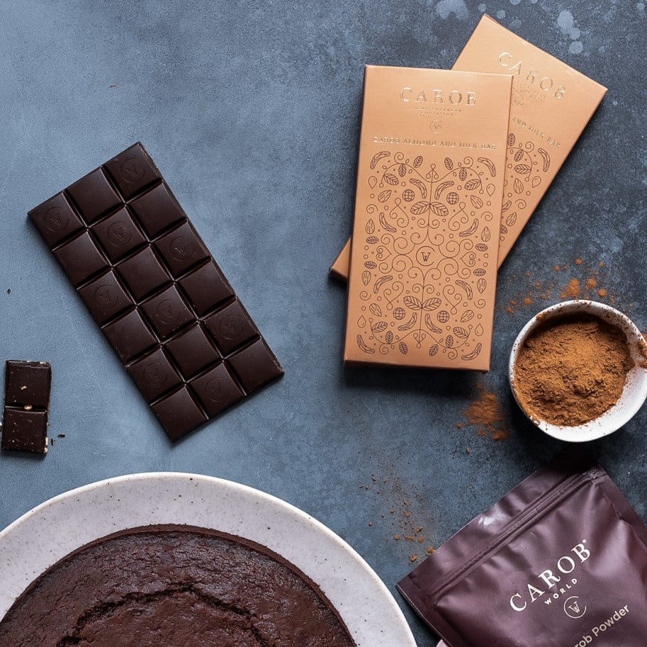 Carob, Almond and Milk Bar (80g)