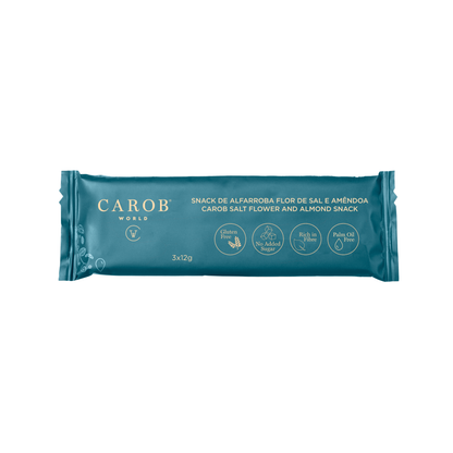 Carob, Salt Flower and Almond Snack (36g)