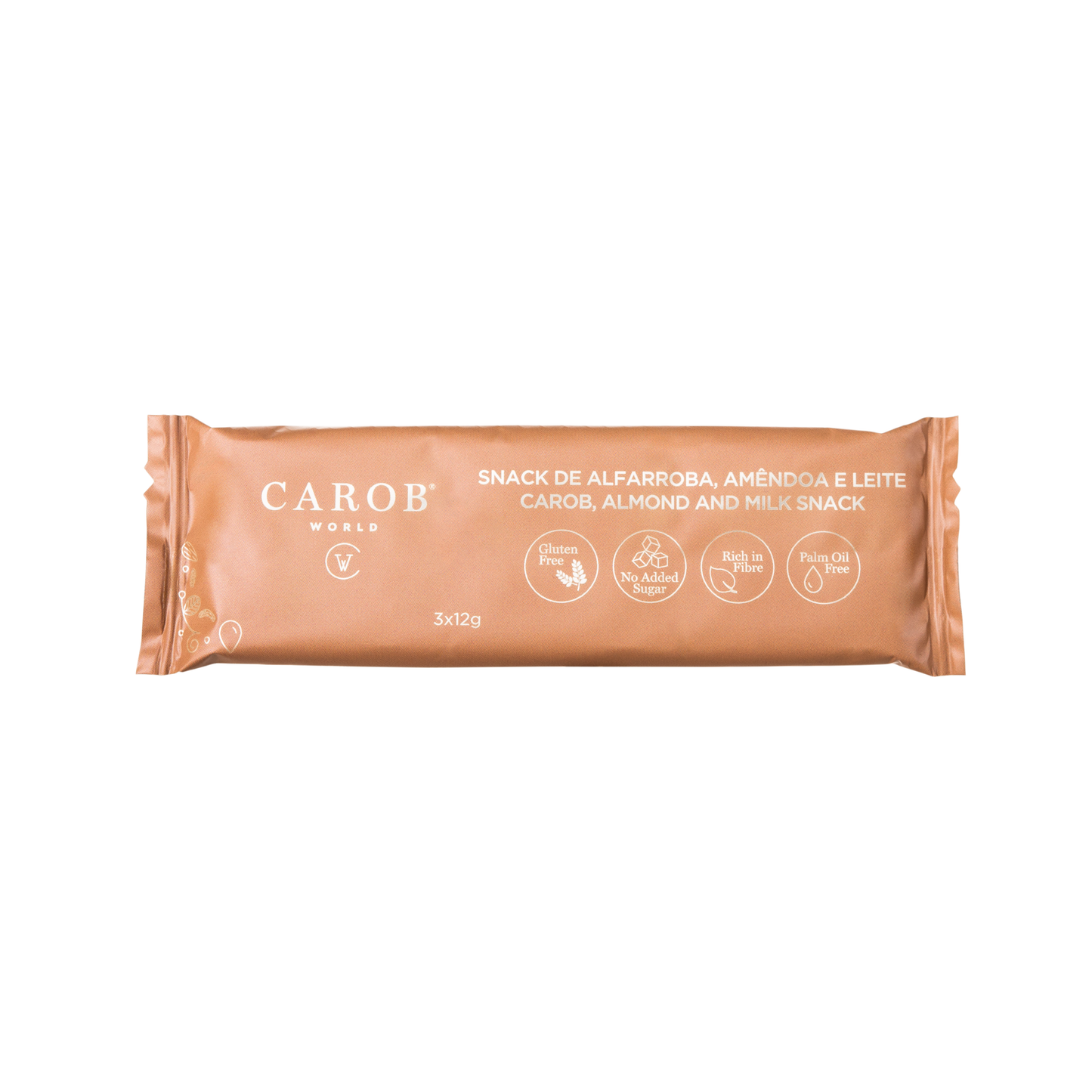 Carob, Almond and Milk Snack (36g)