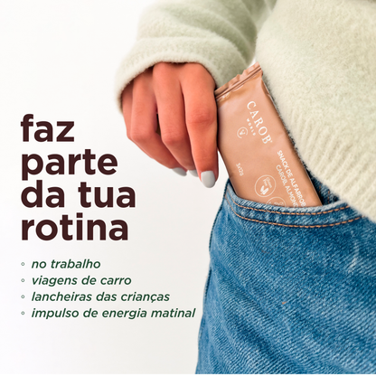 Snack de Alfarroba, Amêndoa e Leite (Pack 20 x 36g)