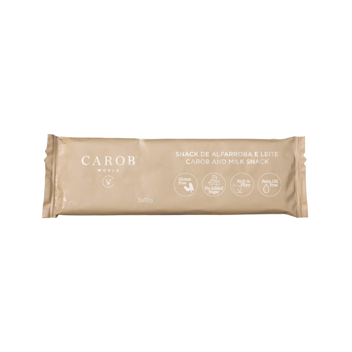 Snack de Alfarroba e Leite (36g)