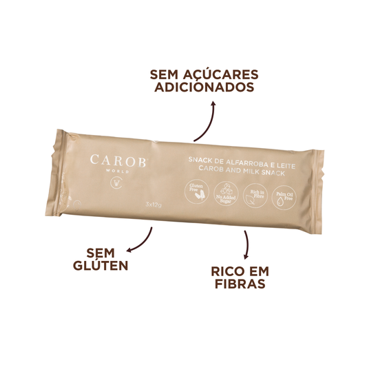 Carob and Milk Snack (36g)